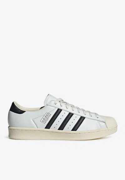 Adidas Originals Superstar Vintage Low-top Sneakers In Neutral