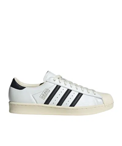 Adidas Originals Superstar Vintage Made In Germany Leather Sneakers In White
