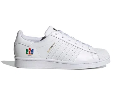 Pre-owned Adidas Originals Superstar White Trefoil (women's) Sneakers In Cloud White/real Magenta In Multi