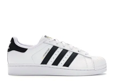 Pre-owned Adidas Originals Superstar White (youth) Sneakers In Running White/footwear White/black In Multi