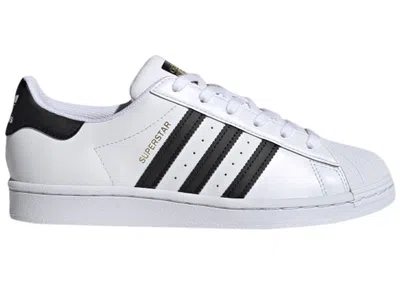 Pre-owned Adidas Originals Superstar (women's) Sneakers In Cloud White/core Black