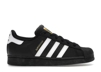 Pre-owned Adidas Originals Superstar (women's) Sneakers In Core Black/cloud White In Multi