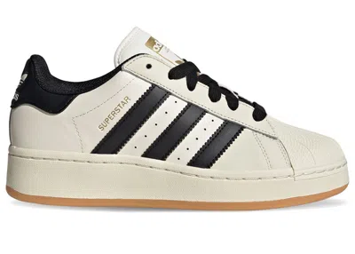 Pre-owned Adidas Originals Superstar Xlg Black (women's) Sneakers In Cream White/core Black/gum