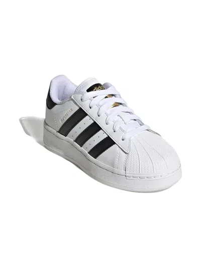 Adidas Originals Kids' Superstar Xlg Sneakers In White