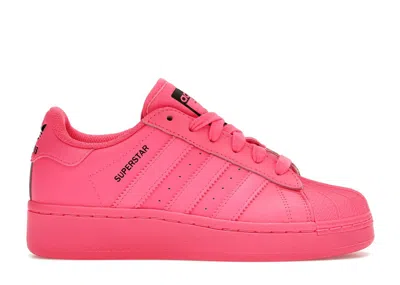 Pre-owned Adidas Originals Superstar Xlg (women's) Sneakers In Lucid Pink/core Black