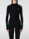 Adidas Originals Adicolor 3-stripes Slim Knit Track Top In Black