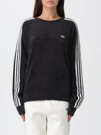 Adidas Originals Oversized Sweatshirt In Black