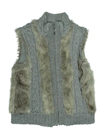 Pre-owned Adidas Originals Kids' Sweater Vest In Gray