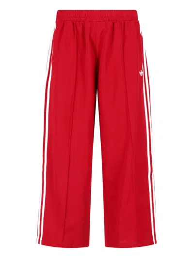 Adidas Originals Sweatpants "firebird" In Red
