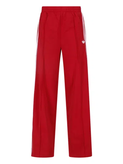 Adidas Originals Sweatpants "firebird" In Red