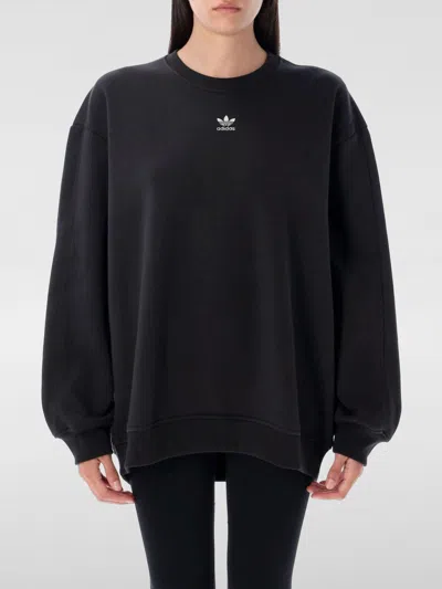 ADIDAS ORIGINALS SWEATSHIRT ADIDAS ORIGINALS WOMAN COLOR BLACK,H35543002