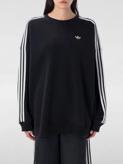 ADIDAS ORIGINALS SWEATSHIRT ADIDAS ORIGINALS WOMAN COLOR BLACK,H35566002