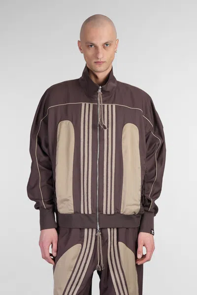 Adidas Originals Sweatshirt In Brown Polyester