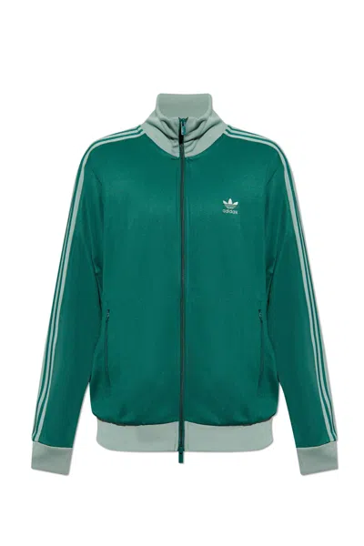 Adidas Originals Sweatshirt With Logo In Green