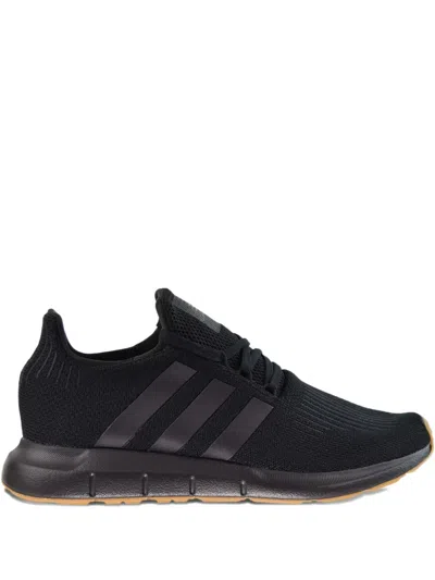 ADIDAS ORIGINALS SWIFT RUN 1.0 "BLACK GUM" SNEAKERS