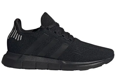 Pre-owned Adidas Originals Swift Run 1.0 (women's) Sneakers In Core Black/wonder Quartz