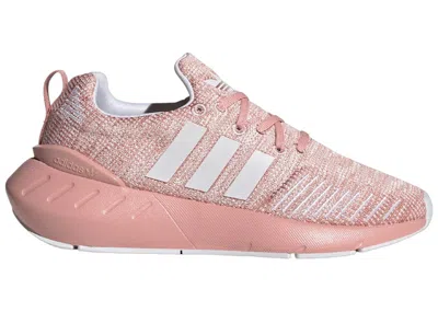 Pre-owned Adidas Originals Swift Run 22 Sneakers In Wonder Mauve/cloud White