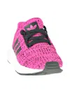 Adidas Originals Swift Run "shock Pink/core Black" Sneakers In Pink