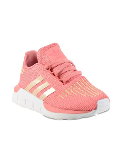 Adidas Originals Babies' Swift Run "tactile Rose/copper Metalic/core Black" Sneakers In Pink