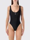 Adidas Originals Swimsuit  Woman Color Black In Black