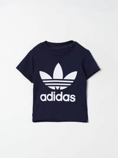 Adidas Originals Babies' T-shirt  Kids Color Blue
