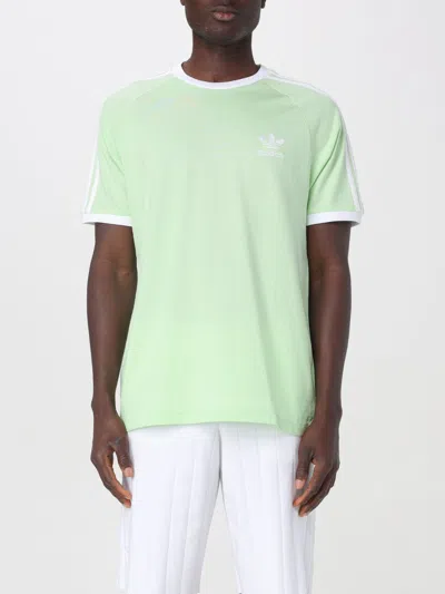 Adidas Originals T-shirt  Men Color Green