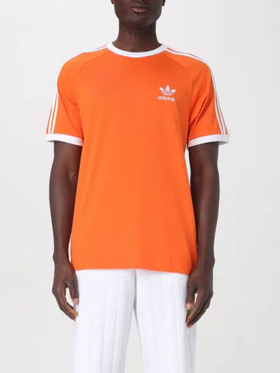 Adidas Originals T-shirt  Men Color Orange