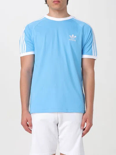 Adidas Originals T-shirt  Men Color Sky Blue