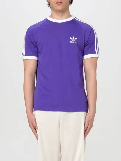 Adidas Originals T-shirt  Men In Violet