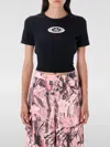 Adidas Originals Campus 2000 Back Cut-out Rib Tee In Black