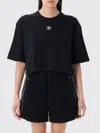 Adidas Originals T-shirt  Woman Color Black In Black