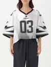 Adidas Originals Adidas Women's Originals Adilenium Season 3 Short-sleeve Crop Jersey Shirt In White