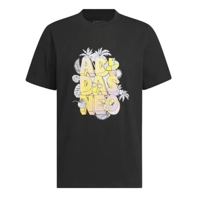 Adidas Originals T-shirts 'black' In Multi