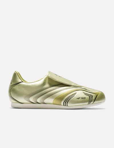 Adidas Originals Taekwondo F50 Sneakers In Gold