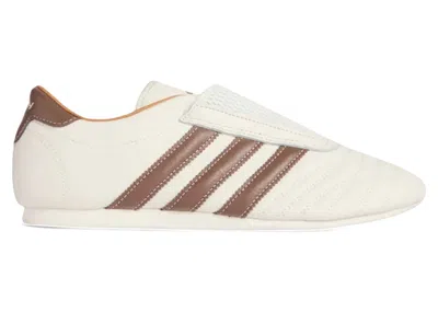 Pre-owned Adidas Originals Taekwondo Kith (women's) Sneakers In Natural Canvas/coffee Quartz
