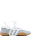 Adidas Originals Taekwondo Mei Suede Lace-up Sneakers In Gray