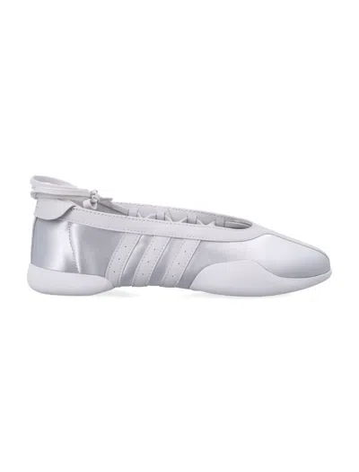 Adidas Originals Taekwondo Mei Ballet Flats In Silver