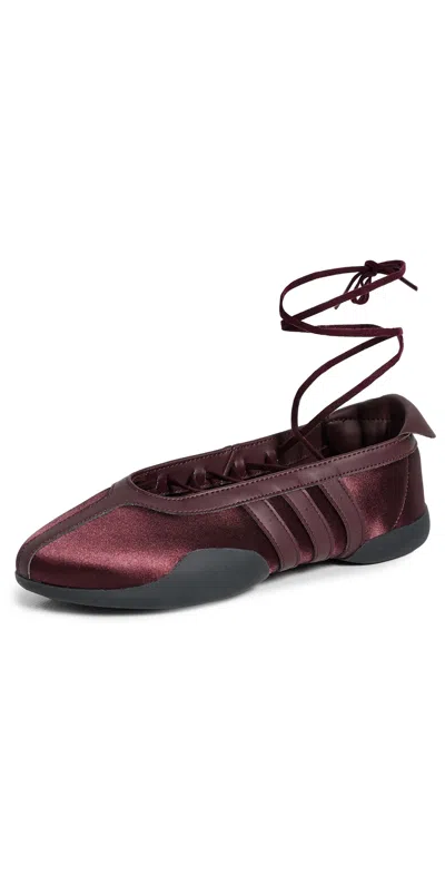 Adidas Originals Adidas Taekwondo Mei Ballet Flat In Burgundy