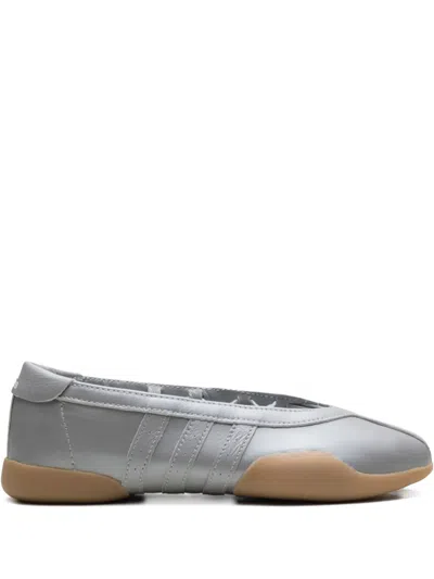 ADIDAS ORIGINALS TAEKWONDO MEI BALLET "SILVER METALLIC/SILVER METALLIC/GUM" SNEAKERS