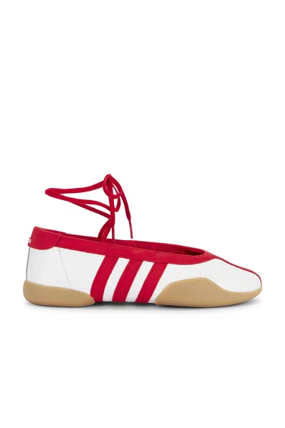 Adidas Originals Taekwondo Mei Ballet Sneaker In Red