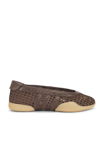 Adidas Originals Taekwondo Mei Ballet Sneaker In Brown