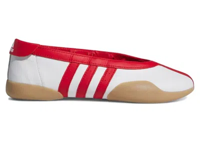 Pre-owned Adidas Originals Taekwondo Mei Ballet White (women's) Sneakers In Cloud White/better Scarelet Red/gum In Multi