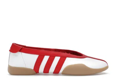 Pre-owned Adidas Originals Taekwondo Mei Ballet White (women's) Sneakers In Cloud White/better Scarelet Red/gum In Multi