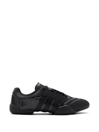 Adidas Originals Taekwondo Mei Elite Striped Panelled Sneakers In Black