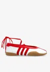 Adidas Originals Taekwondo Mei Leather Ballet Flats In Multi
