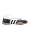 Adidas Originals Taekwondo Mei Leather Ballet Womans Shoes In Multi