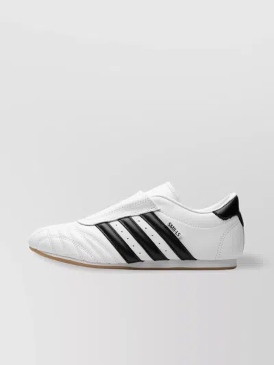 ADIDAS ORIGINALS TAEKWONDO SNEAKER QUILTED RUBBER SOLE STRIPES