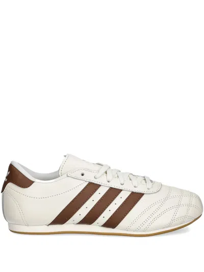 Adidas Originals Taekwondo Lace Sneakers In Off White And Brown