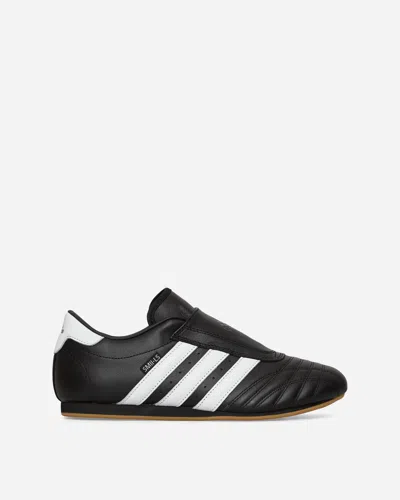 Adidas Originals Taekwondo Lace Sneakers In Black Leather In Multi
