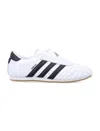 Adidas Originals Taekwondo Sneaker Quilted Rubber Sole Stripes In White